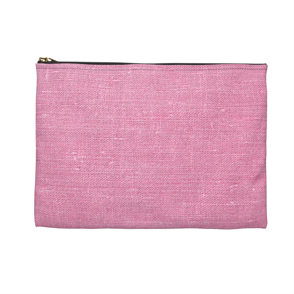 Pink Heather Initial Monogram Accessory Pouch Set