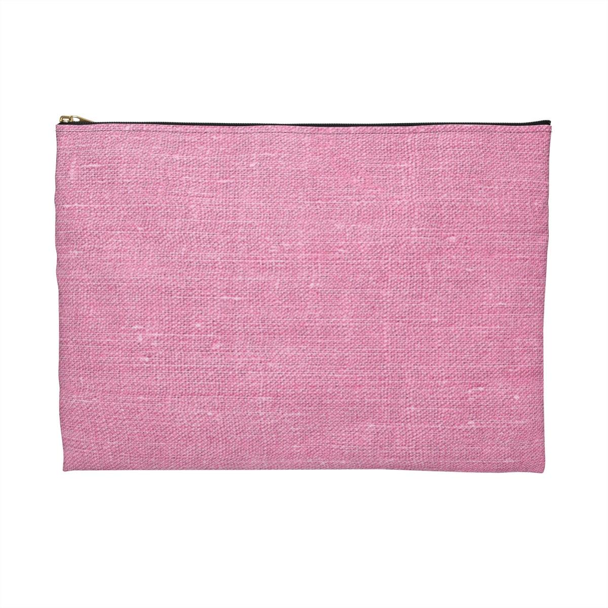 Pink Heather Initial Monogram Accessory Pouch Set