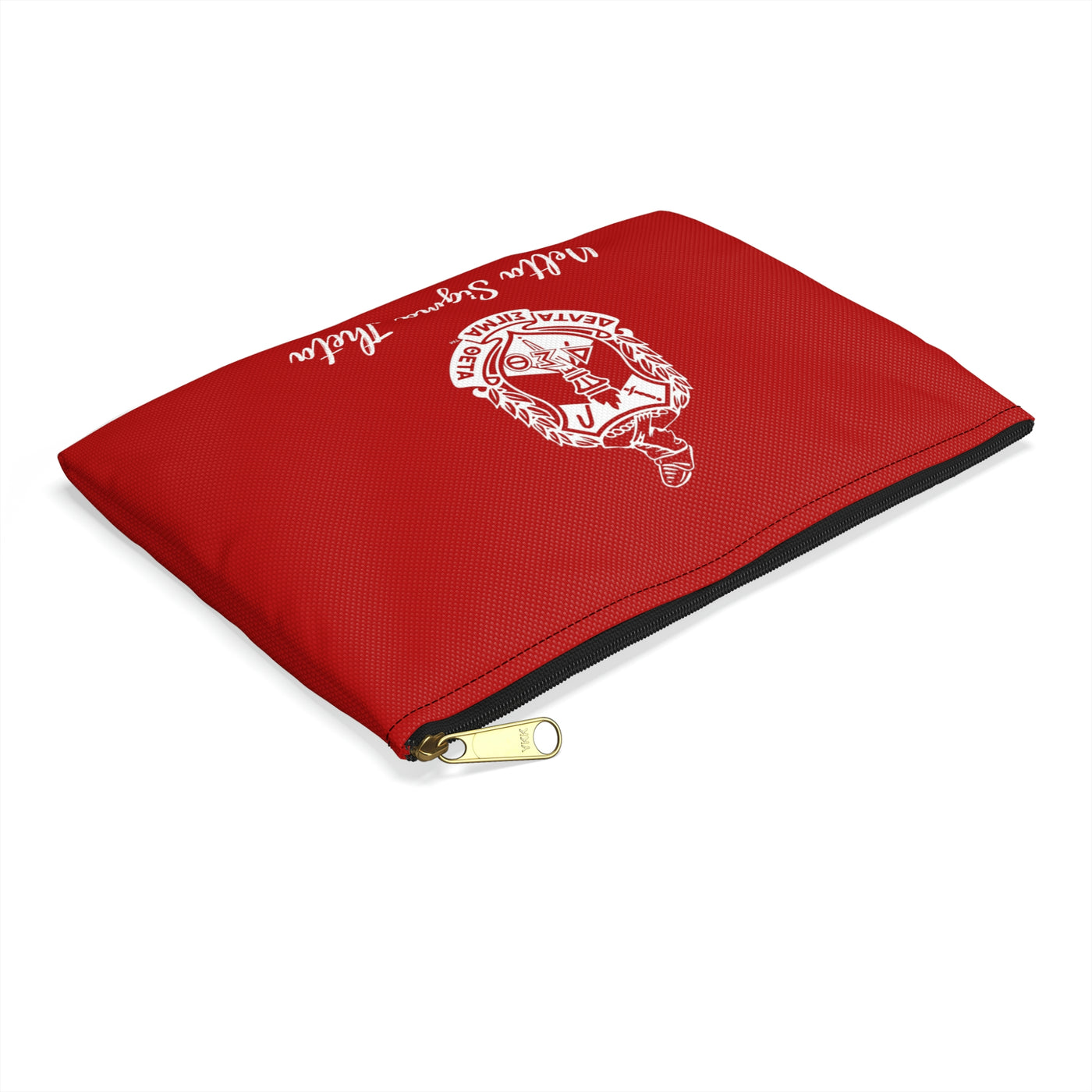 Delta Sigma Theta Canvas Accessory Pouch